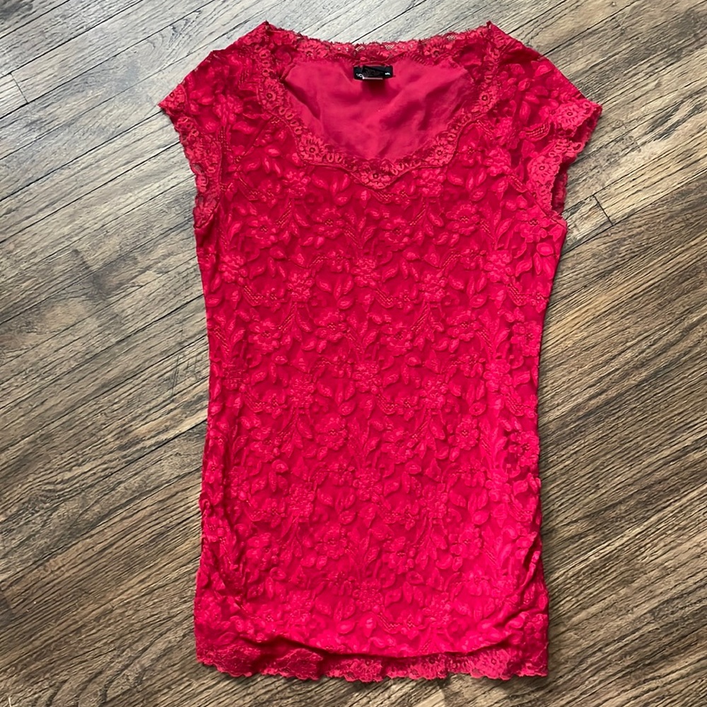 Moda SZ M Red Lace